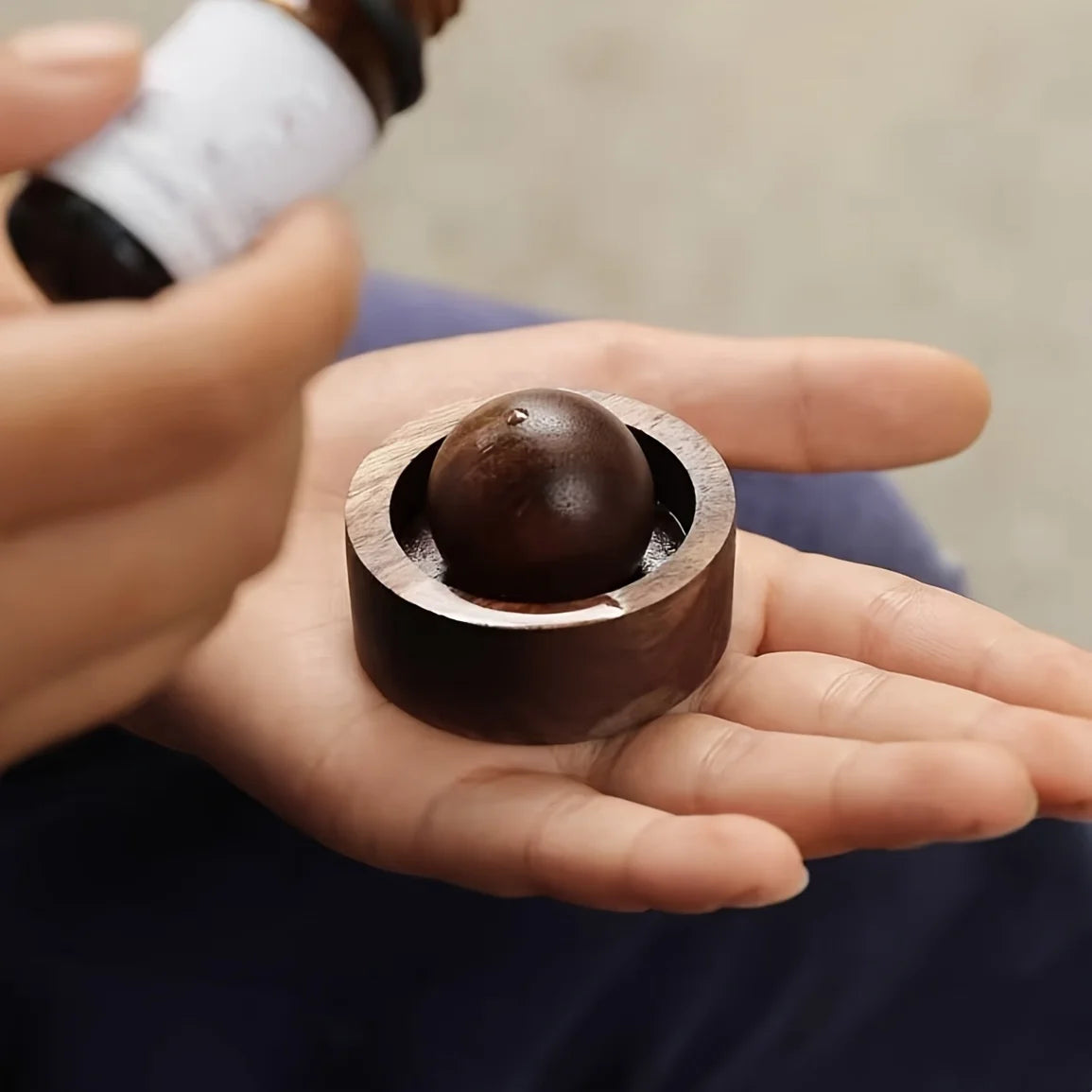 Difusor de Aceites Esenciales de Madera - Fragancia Natural para Hogar Nórdico